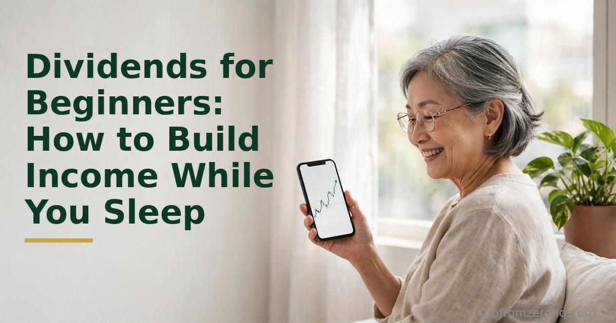 Dividends for Beginners: How to Build Income While You Sleep