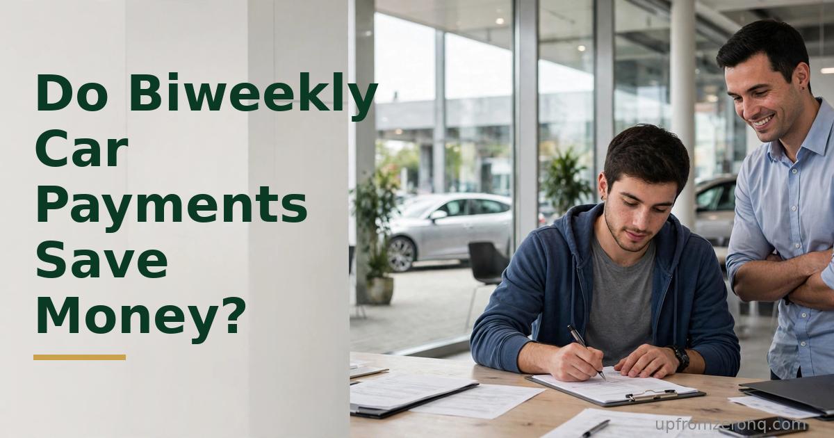 Do Biweekly Car Payments Save Money?
