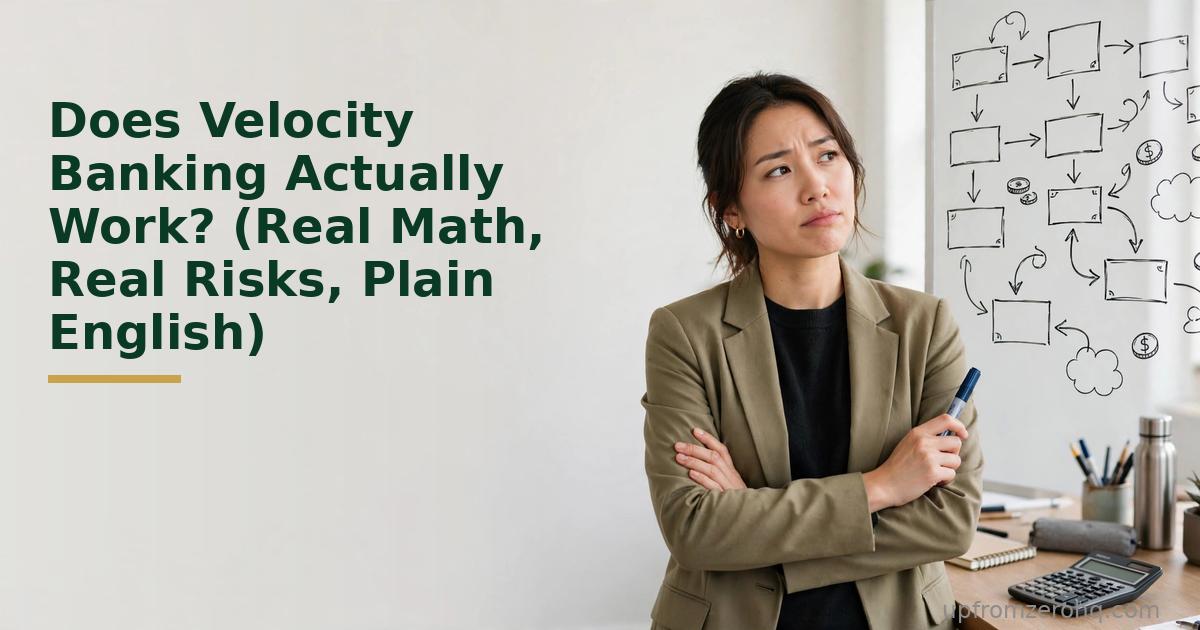 Does Velocity Banking Actually Work? (Real Math, Real Risks, Plain English)