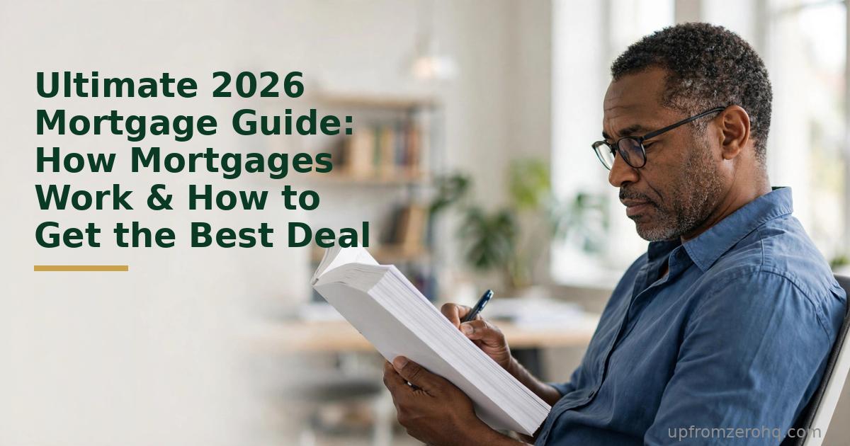 Ultimate 2026 Mortgage Guide: How Mortgages Work & How to Get the Best Deal