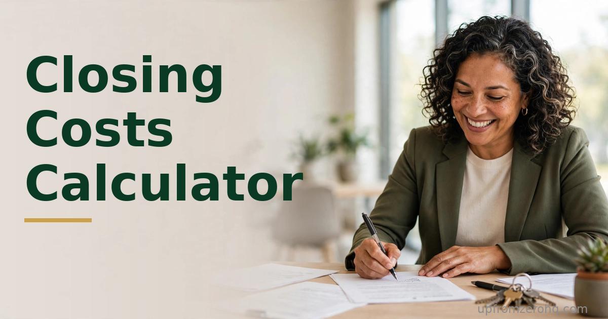 Closing Costs Calculator