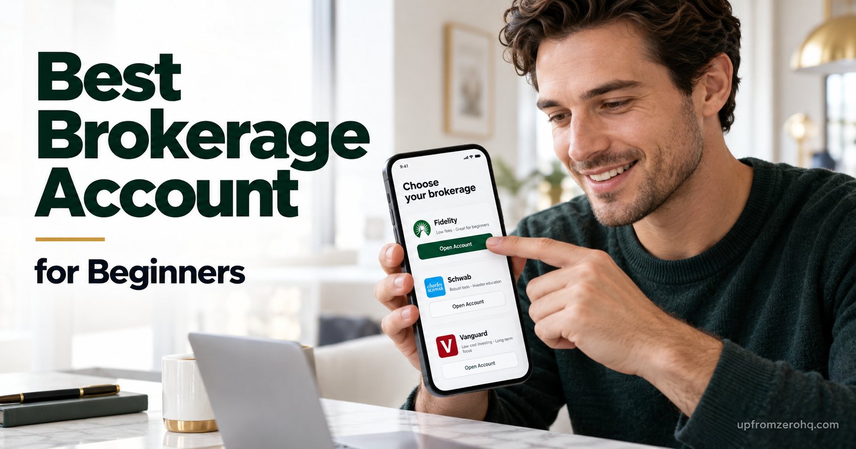Fidelity vs Schwab vs Vanguard: Best Brokerage Account for Beginners (2026)