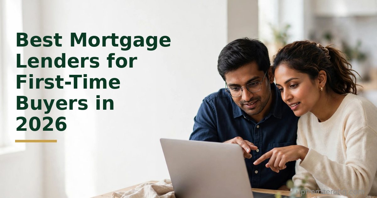 Best Mortgage Lenders for First-Time Buyers in 2026