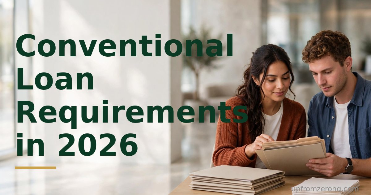 Conventional Loan Requirements in 2026