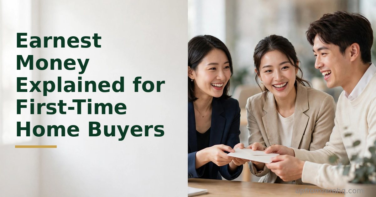 Earnest Money Explained for First-Time Home Buyers