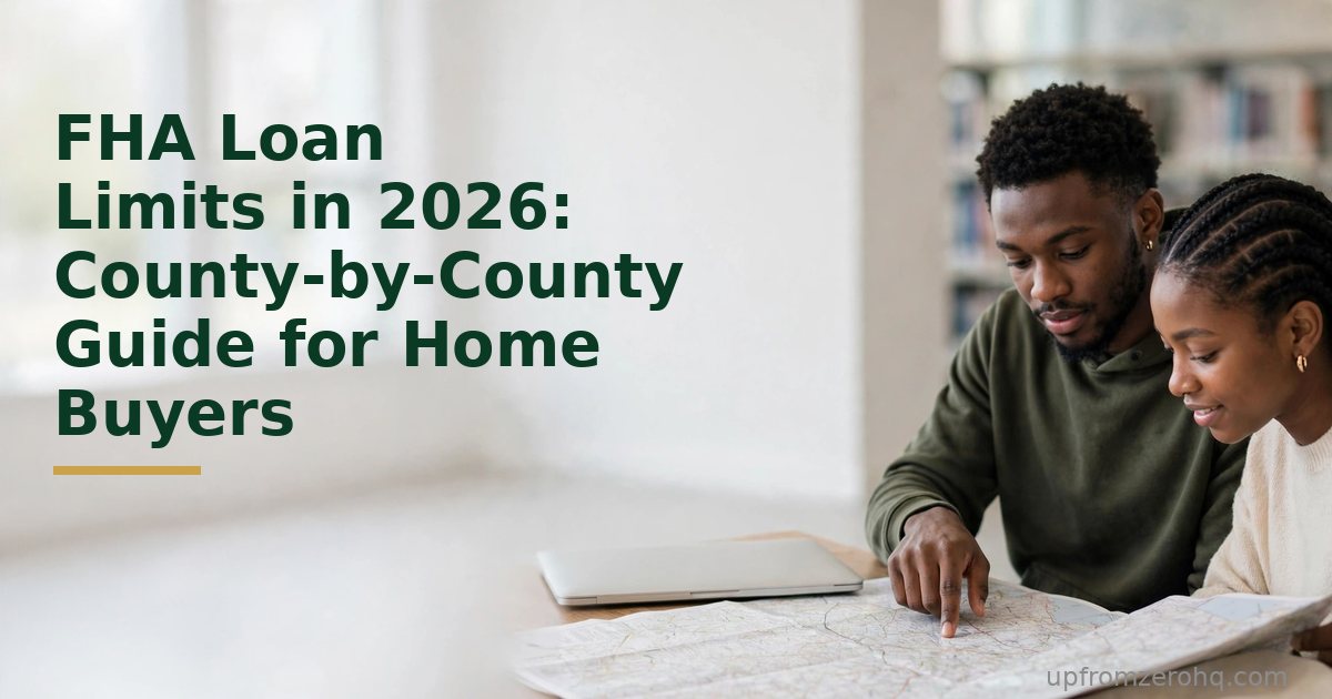 FHA Loan Limits in 2026: County-by-County Guide for Home Buyers