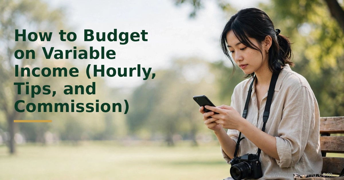 How to Budget on Variable Income (Hourly, Tips, and Commission)