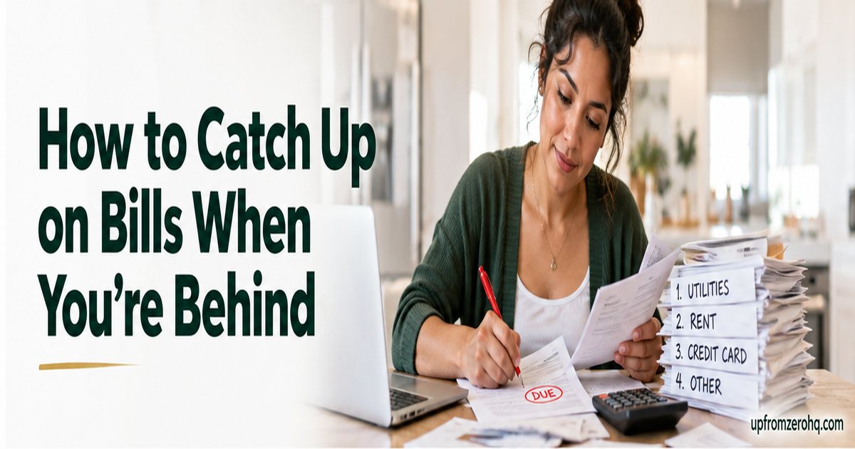 How to Catch Up on Bills When You're a Month Behind