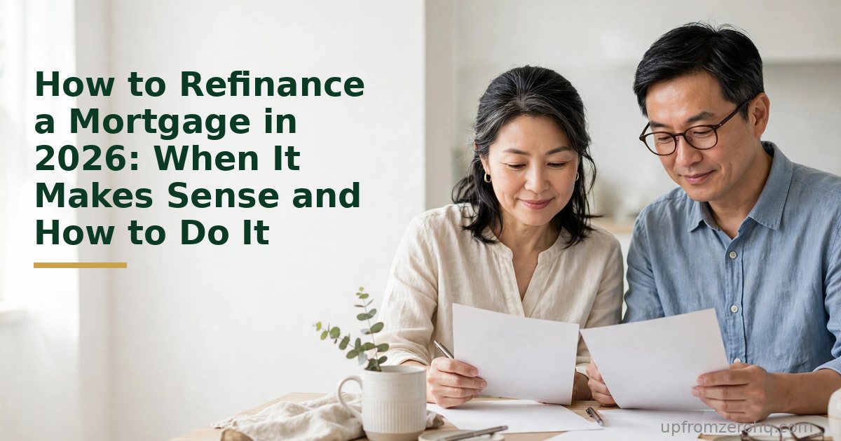 How to Refinance a Mortgage in 2026: When It Makes Sense and How to Do It