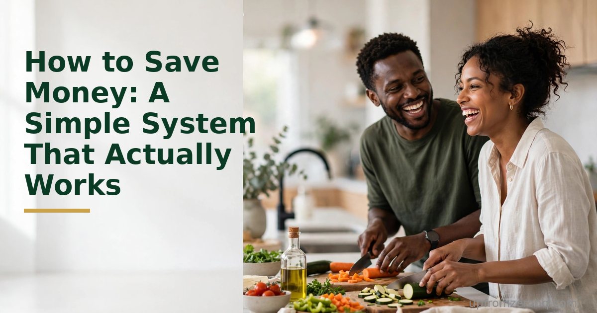 How to Save Money: A Simple System That Actually Works