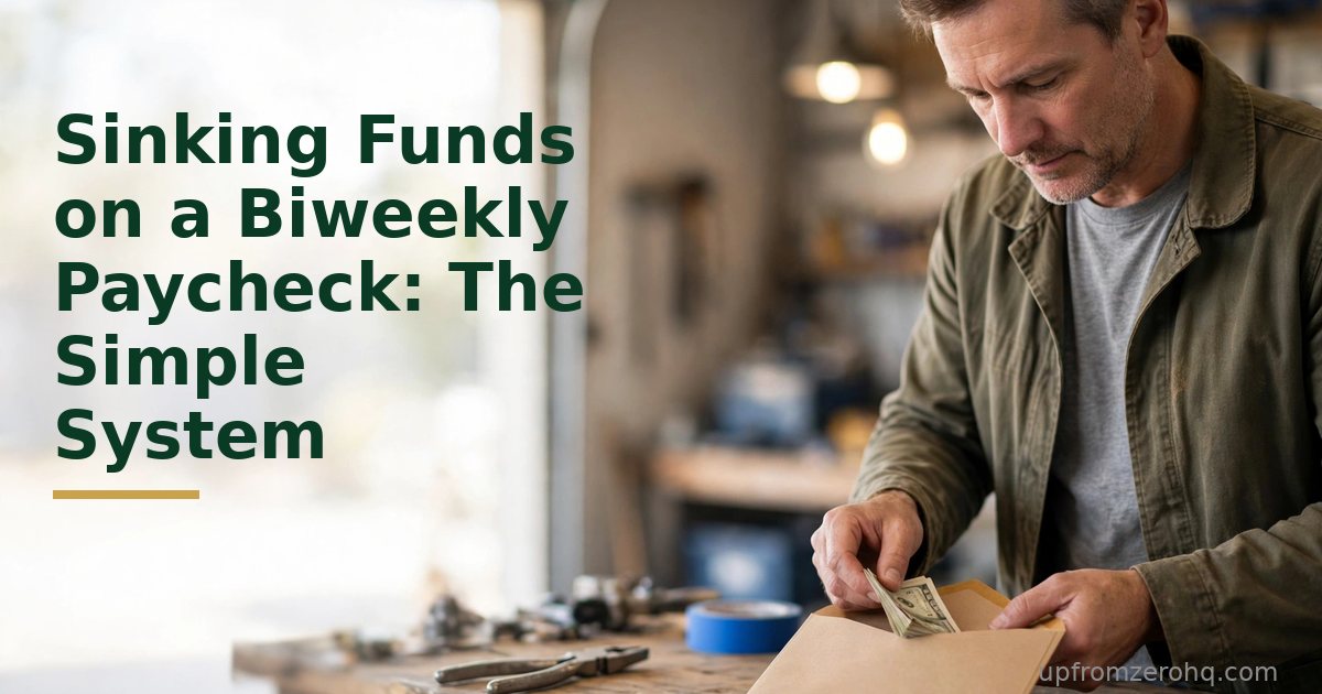 Sinking Funds on a Biweekly Paycheck: The Simple System