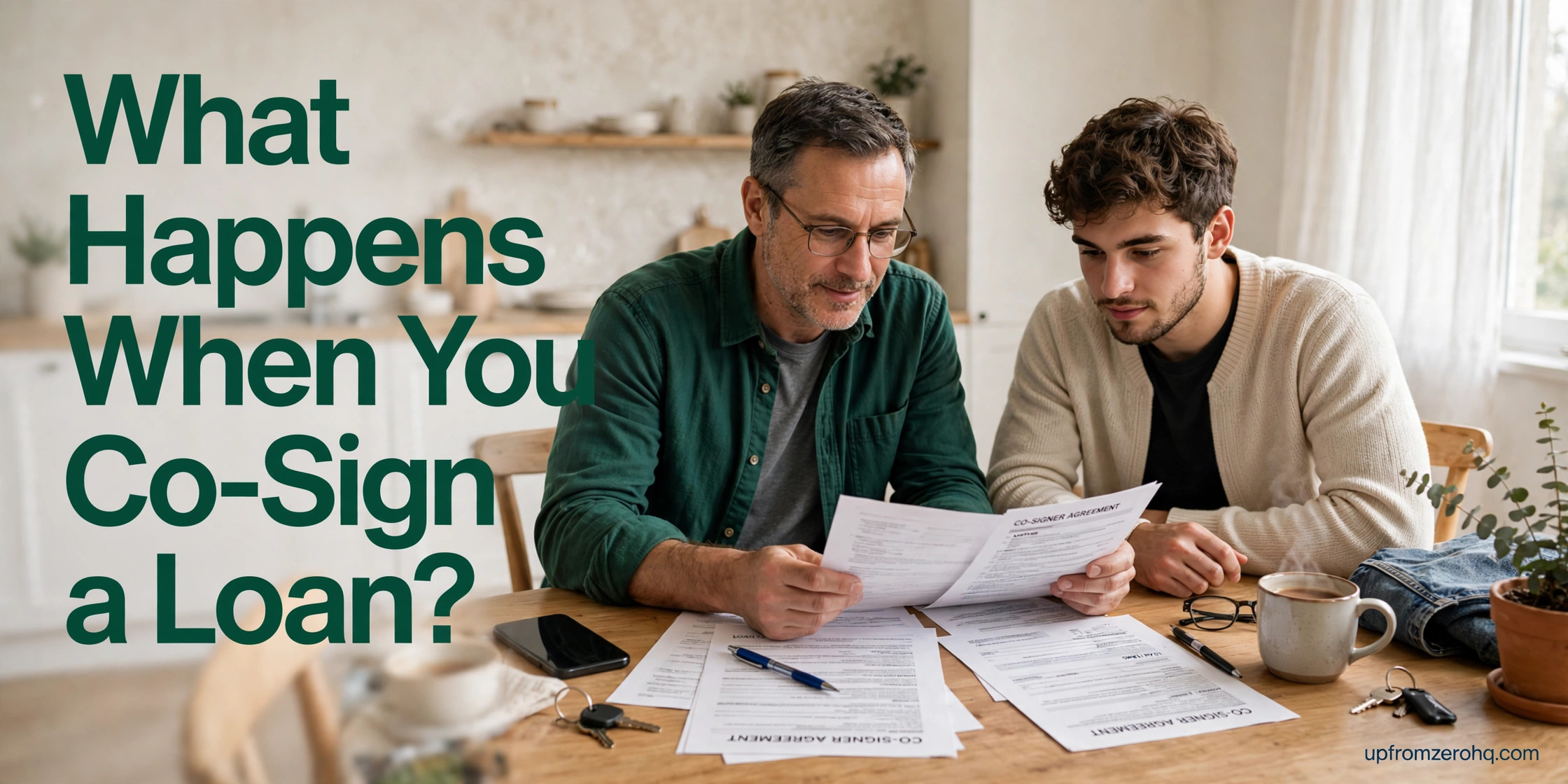What Happens When You Co-Sign a Loan?