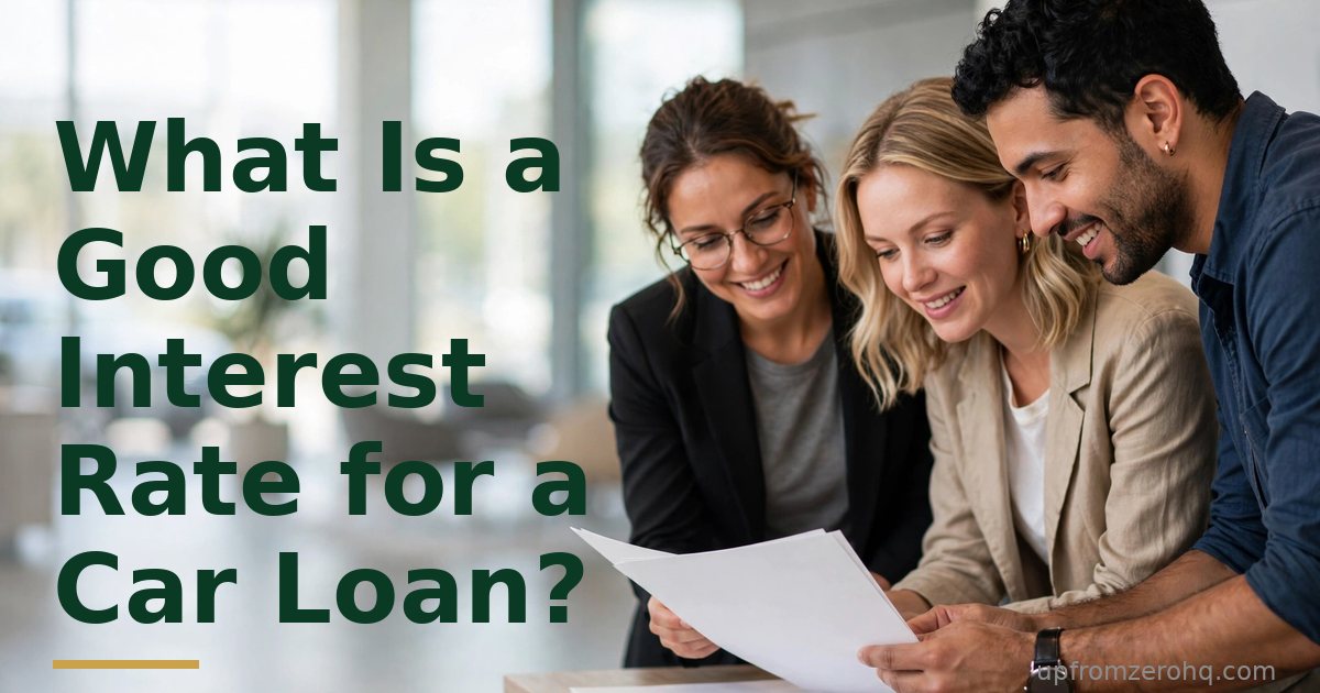 What Is a Good Interest Rate for a Car Loan?