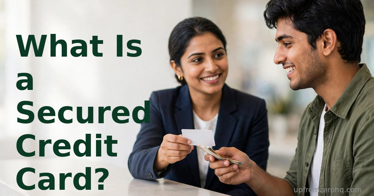 What Is a Secured Credit Card?