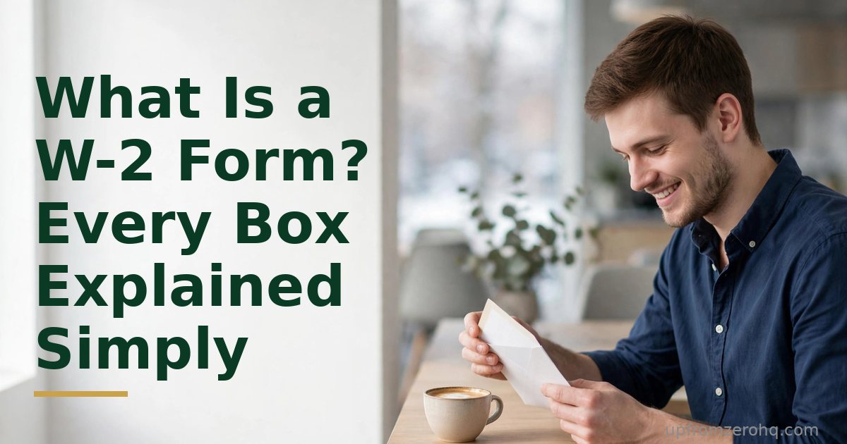 What Is a W-2 Form? Every Box Explained Simply