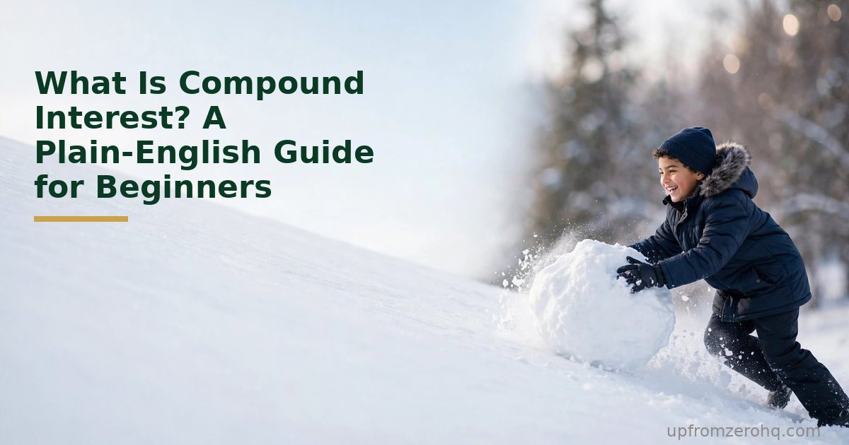 What Is Compound Interest? A Plain-English Guide for Beginners
