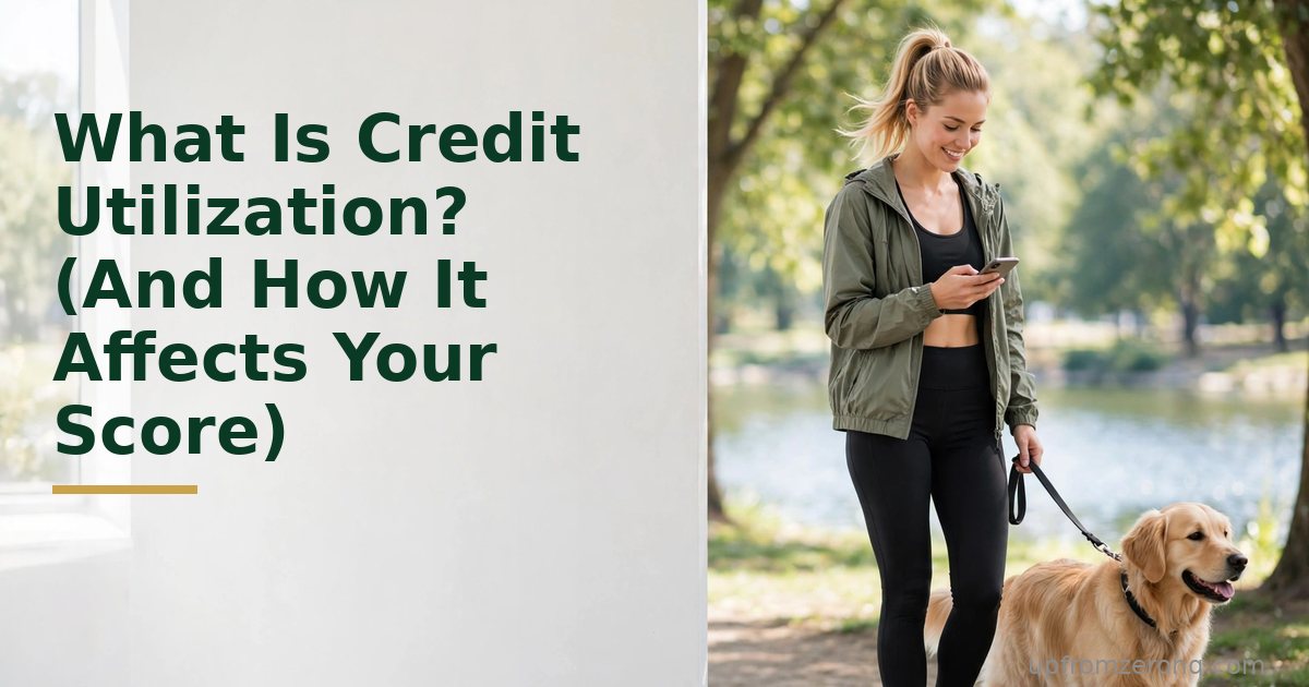 What Is Credit Utilization? (And How It Affects Your Score)